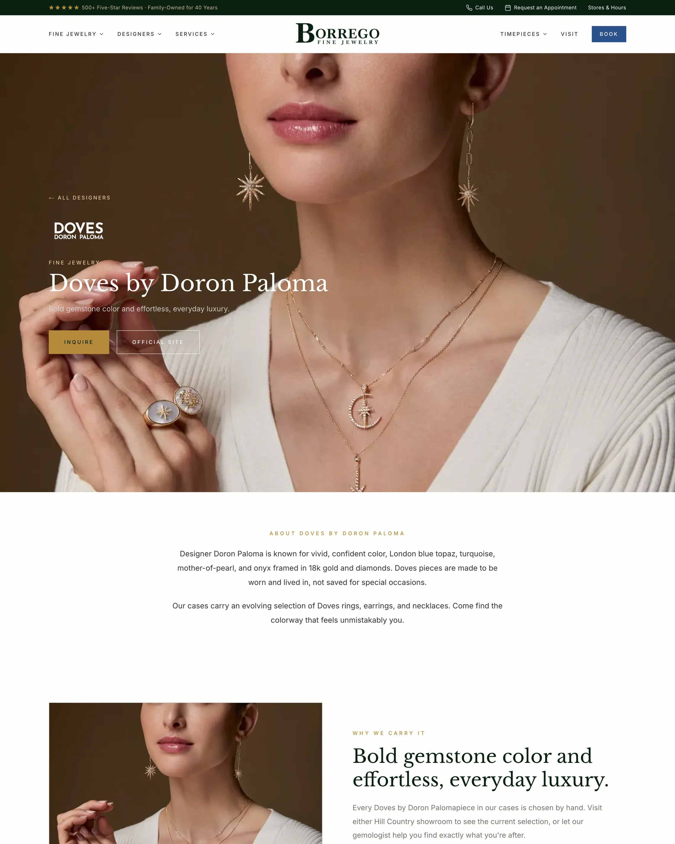 Borrego Fine Jewelry capture