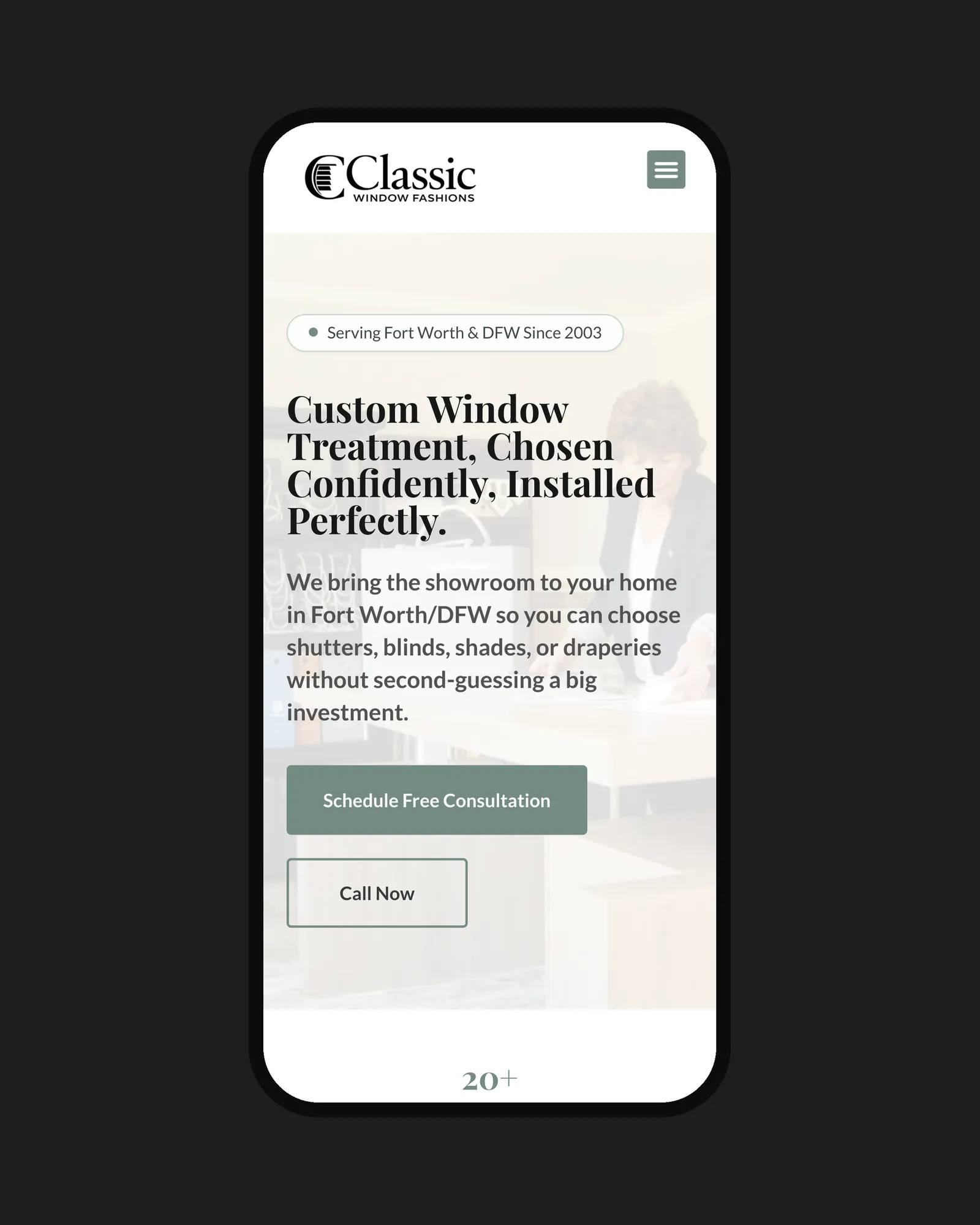 Classic Window Fashions capture