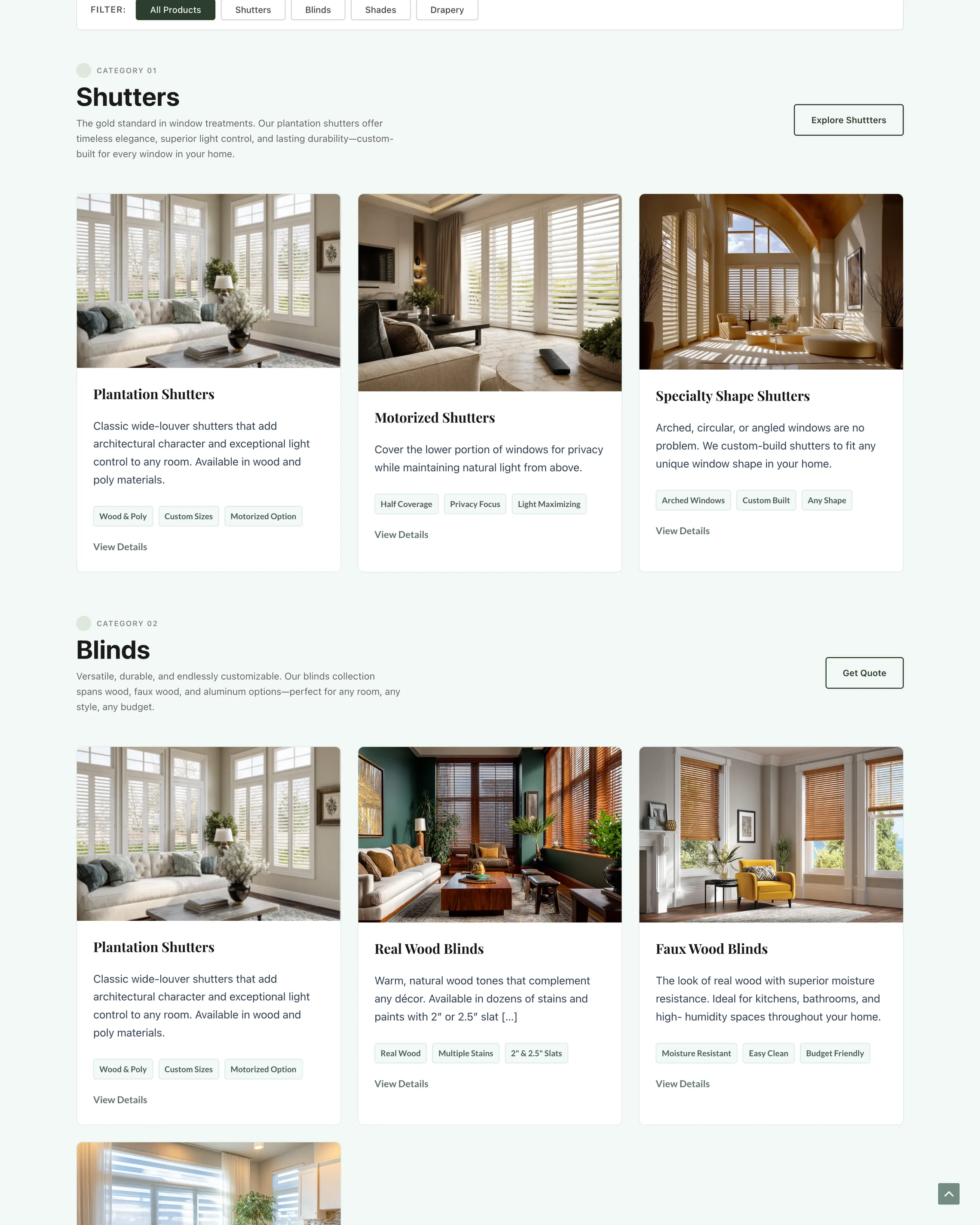 Classic Window Fashions capture